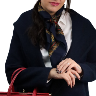 Lenço xadrez azul e vermelho | Kilograma