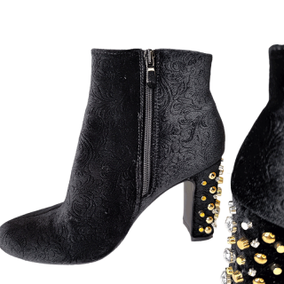 Botas pretas com brilhantes | Kilograma