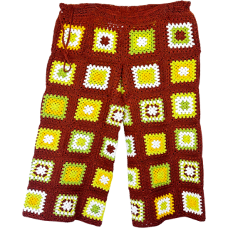 Calças crochet Castanhas | Kilograma