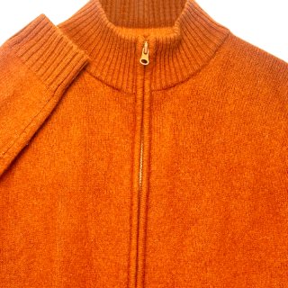 Casaco malha laranja | Kilograma