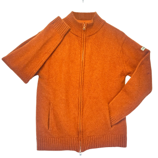 Casaco malha laranja | Kilograma