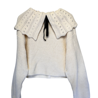 Camisola de Malha Branca | Kilograma