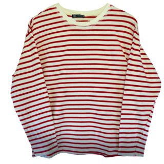 Camisola Listrada Vermelha | Kilograma