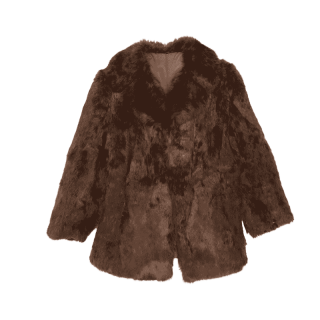 Casaco de pelo castanho | Kilograma
