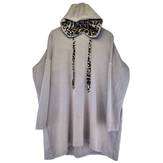 Vestido hoodie bege | Kilograma