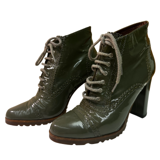 Botas verdes brilhantes | Kilograma