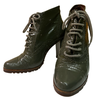 Botas verdes brilhantes | Kilograma