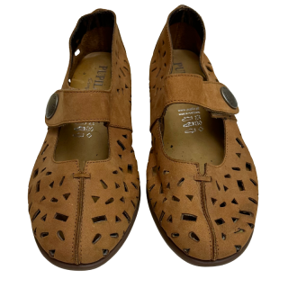 Sapatos castanhos com velcro Pupilo | Kilograma