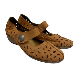 Sapatos castanhos com velcro Pupilo | Kilograma