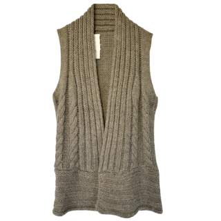 Colete de malha toupe | Kilograma