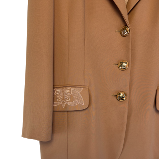 Fato bege saia/blazer | Kilograma