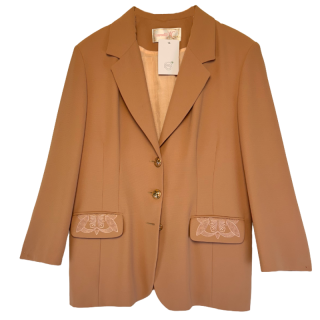 Fato bege saia/blazer | Kilograma