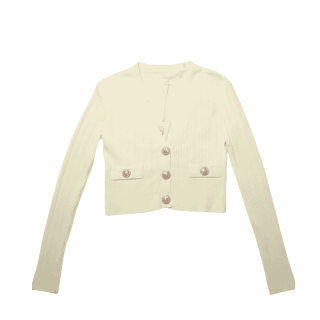 Casaco de malha com botões | Kilograma