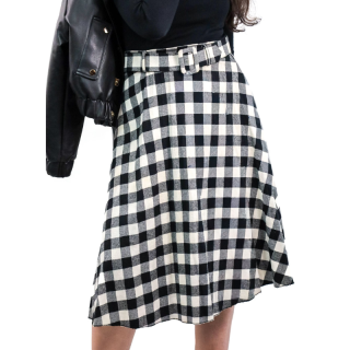 Saia midi xadrez | Kilograma